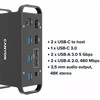 CANYON hub DS-95 14in1 USB-C Pilkas