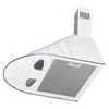 Gartraukis Cooker hood chimney AKPO WK-5 RONDO TURBO 60 Baltas (159,7 m3/h, 600mm, baltos spalvos)
