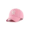 Kepurė 47 Brand 47brand New York Yankees hat MVP Cap rožinė dydis visata (B-MVSP17WBP- RS)