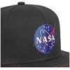 Kepurė Capslab Capslab NASA kosmoso misija Snapback Cap CL- NASA- 1-US2 Juoda 1 dydis