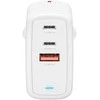 4Smarts įkroviklis GaN Flex 65W 2 USB-C+1 USB-A baltas
