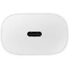 Įkroviklis Samsung EP-TA800NW 25W + Type-C kabelis 25W baltas