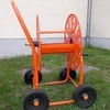 BRADAS ritė sodo žarnai, su ratais ALUMINIOWY 90mb 3/4" ZINCATO