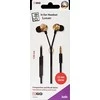 2GO In-Ear Stereo-Ausinės "Luxury" - auksinės spalvos, Zipper-Style