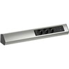 Bachmann BACHMANN CASIA 2 3xCEE7/3 1xUSB A/C 22W 2,0m AEH, nerūdijančio plieno išvaizda