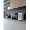 Mikrobangų krosnelė Caso | Ecostyle Ceramic | 03316 | Free standing | 700 W | Grilis | Sidabrinis