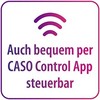 Caso | Išmanusis vyno aušintuvas | WineExclusive 24 | Energijos vartojimo efektyvumo klasė G | Vitrina | Butelių talpa 24 buteliai | Aušinimo tipas: Kompresorinė technologija | Juodas