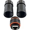Schwaiger CAT6A Connector jungiama į tinklą išorėje 2x RJ45 lizdas