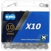 Grandinė KMC X10 Pilkas 10 greičių 114-links