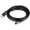 Mini DisplayPort į DisplayPort kabelis, susuktas