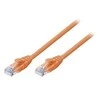 Tinklo Kabelis - LINDY Cat.6 U/UTP Tinklo Kabelis, RJ45, M/M, 250MHz, 0.3 m, Oranžinis