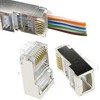 GEMBIRD LC-PTF-01/50 Gembird Universalus praėjimo modulinis FTP kištukas 8P8C, 50 vnt., tvirtas ir suvytas