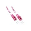 Efb Elektronik EFB Duplex Jumper LC-LC 50/125,OM4,LSZH,violett,1.2mm,1m