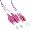 Efb Elektronik EFB Duplex Jumper LC-SC 50/125,OM4,LSZH,violett,1.2mm,1m