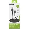 SBS TECABLETC3MTK USB-A - USB-C kabelis 3m - juodos spalvos