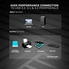USB Kabelis - LINDY Anthra Line USB 3.2 Type A į B Laidas M/M, 5Gbps, 2 m, Juodas