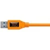Tether Tools TetherPro USB 3.0 A/Micro B 4,6m oranžinis