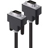 Kabelis Alogic Ekranas Accessories kabelis VGA 2 m VGA (D-Sub) SVGA Juodas (VGA-MM-02)