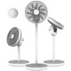 Ventiliatorius Cecotec EnergySilence 2600 Sunflower Portable Baterija-powered fan | Stand Fan | 22 W | Diameter 33 cm | Greičių skaičius 12 | Oscillation | Remote control