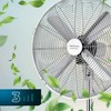 Ventiliatorius Cecotec EnergySilence 620 Retrostyle | Stand Fan | Diameter 40 cm | Greičių skaičius 3 | Oscillation | 50 W