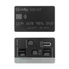 Adapteris Kit nano/microSIM/SIM Celly juodas