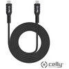 CELLY USB-C Į USB-C KABELIS 1M
