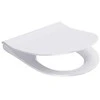 WC dangtis Cersanit, City Oval Slim, lėtai nusileidžia