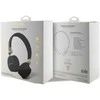 Guess PU Leather 4G Metal Logo belaidės ausinės juodos spalvos