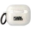 Karl Lagerfeld KLA3HNKCTGT Airpods 3 dėklas skaidrus Glitter Karl&Choupette