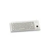 Klaviatūra CHERRY G84-4400 Compact ML jungikliai, integr. Trackball, US-išdėstymas, hellgrau