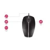 CHERRY Gentix Silent kompiuterinė pelė USB A tipo Optinis 1000 DPI Abiems rankoms