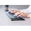Cherry KW 9100 SLIM US-ENG Klaviatūra - WIRELESS Juodas US-ENGLISH INTE