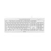 Klaviatūra Cherry Stream JK-8500EU-0 USB QWERTY Baltas