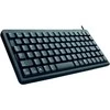 CHERRY kompaktiška mini klaviatūra, 1,75 m USB, UK, juoda G84-4100LCMGB-2 / TB-301