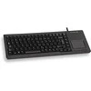 Klaviatūra Cherry CHERRY XS Touchpad klaviatūra USB Włoski juoda
