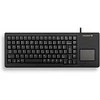 Klaviatūra Cherry CHERRY XS Touchpad klaviatūra USB Włoski juoda