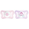 CHICCO PHYSIO MICRO Silikoonist lutt, 0-2m (Roosa)