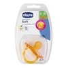 CHICCO žindukas ortodontinis PHYSIO SOFT, 6-12M+, Iš latekso