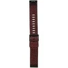 Išmaniojo laikrodžio Garmin greitai atsegamas nailoninis dirželis, Raudonos/Juodos spalvos, 22mm