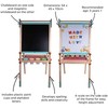 Usorteret Classic World Klasikinio pasaulio daugiafunkcinė 2 viename magnetinė kreidos lenta