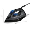 Lygintuvas - Clatronic DB 3703 1800 W Nerūdijančio Plieno Juodas, Pilkas