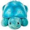 Cloud B Twinkling Twilight Turtle grojantis ir šviečiantis migdukas, mėlynos spalvos