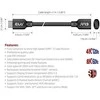 „Club 3D Ultra High Speed“ HDMI prailginimo kabelis, 4K120Hz/8K60Hz, 48Gbps – 1m