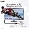 Club 3D „Club3D Cable Ultra Fast HDMI™“, 4K120Hz, 8K60Hz kabelis 48Gbps (M/M), 28AWG, 4m