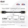 Club 3D HDMI laido veikimo principas ir sujungimų schema