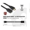 Club 3D CLUB3D didelės spartos HDMI™ 1.4 HD prailginimo kabelis 5 m/16 pėdų vyriškas/moteriškas