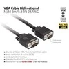 Club 3D D-Sub (VGA) - D-Sub (VGA) kabelis 3 m juodas (500715)