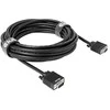 Kabelis Club 3D D-Sub (VGA) - D-Sub (VGA) 10m juoda (500716)