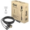 Kabelis Club 3D HDMI - D-Sub (VGA) 2m juoda (CAC-1712)