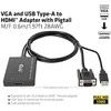 Club 3D CAC- 1720 USB - HDMI - VGA Juodas (500717)